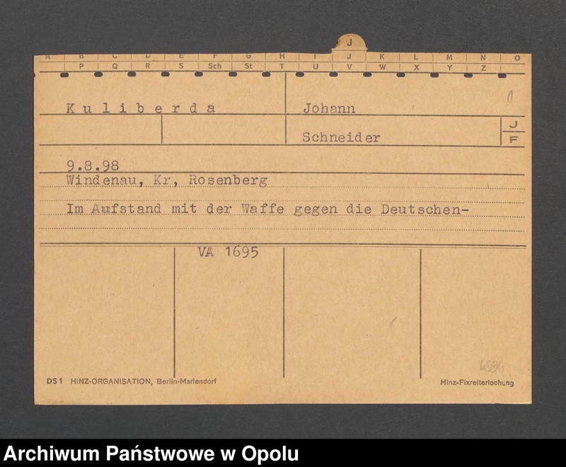 image.from.unit.number "[Kuliberda Johann, ur. 9.08.1898 r., zam. Windenau]"