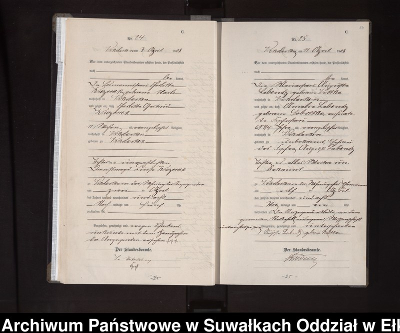 image.from.unit.number "Sterbe-Haupt-Register des Königlichen Preussischen Standes-Amtes Nikolaiken Kreis Sensburg"