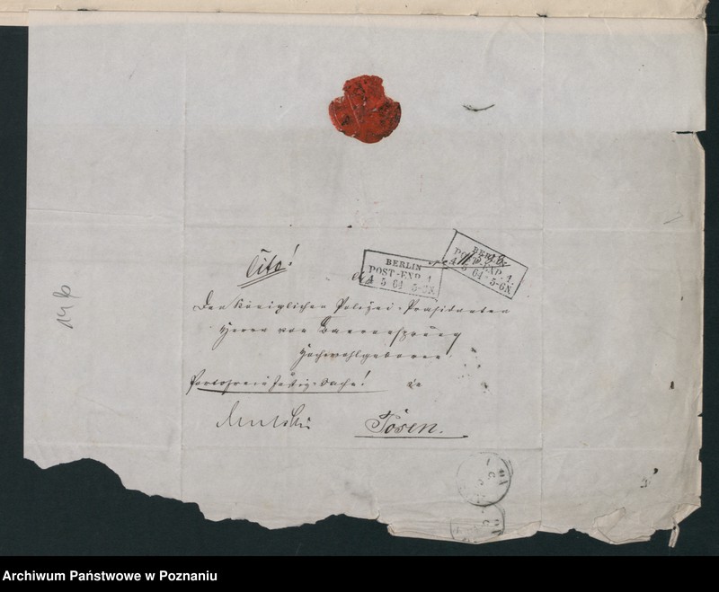 Obraz 20 z jednostki "A. betr. Wladislaus von Łącki auf Posadowo /Bemühungen um Grafentitel/ - auch Stefan und Anton"