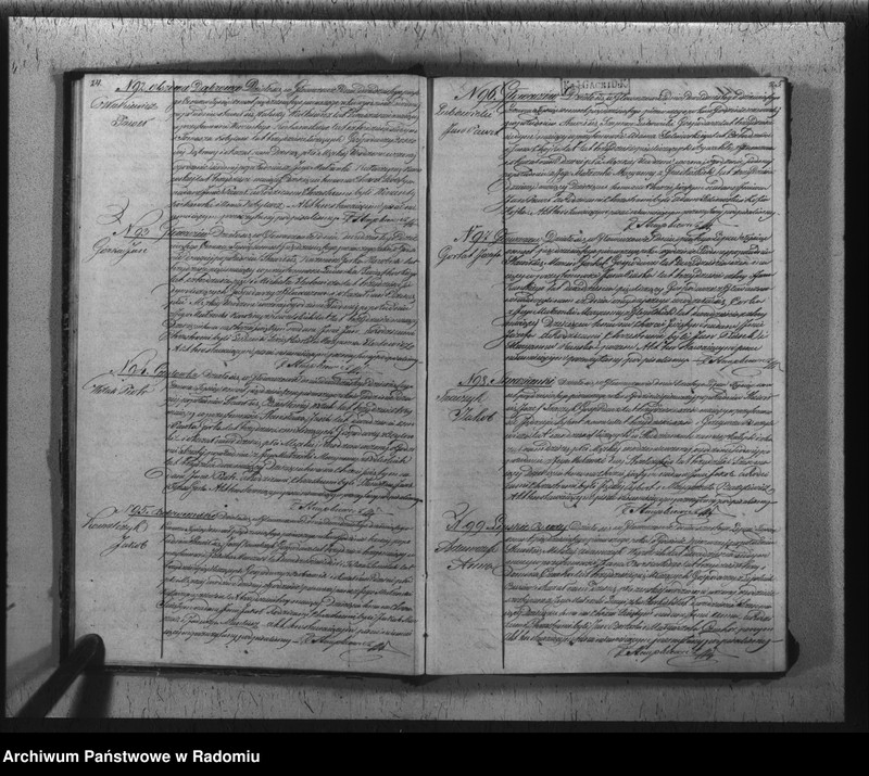 image.from.unit.number "Duplikat akt urodzonych, zaślubionych i zmarłych z parafii Głowaczów na rok 1851"