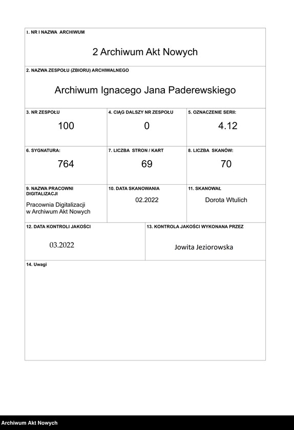 image.from.unit.number "Programy, deklaracje ugrupowań politycznych, głównie antykomunistyczne. Memoriał Rozwadowskiego"
