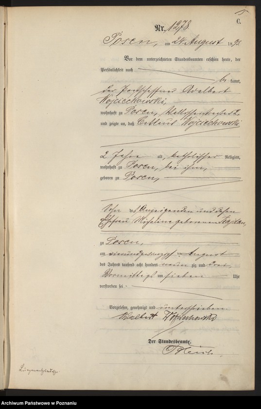 Obraz 18 z jednostki "Księga zgonów t. IV"