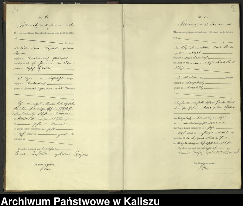 Obraz 5 z jednostki "[Księga zgonów]"