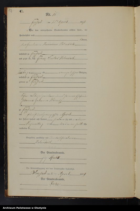 image.from.unit.number "Sterbe-Neben-Register Nr 1 - 76"