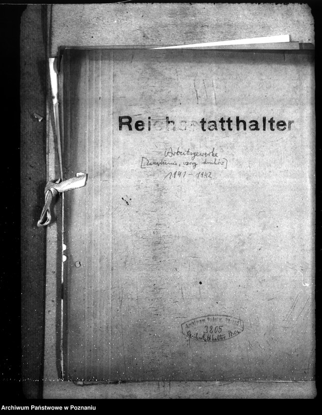 Obraz 4 z jednostki "Arbeitsgewerke (zarządzenia, wzory druków)"