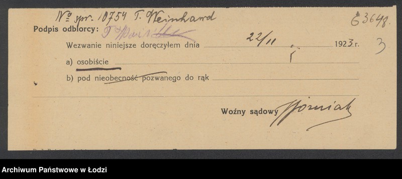 Obraz 5 z jednostki "Tyla Wajntramb- sprzedaż pończoch i trykotów"