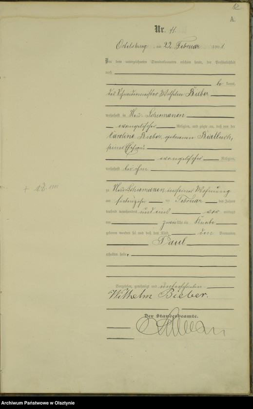 image.from.unit.number "Geburts-Haupt-Register Nr 1 - 85"