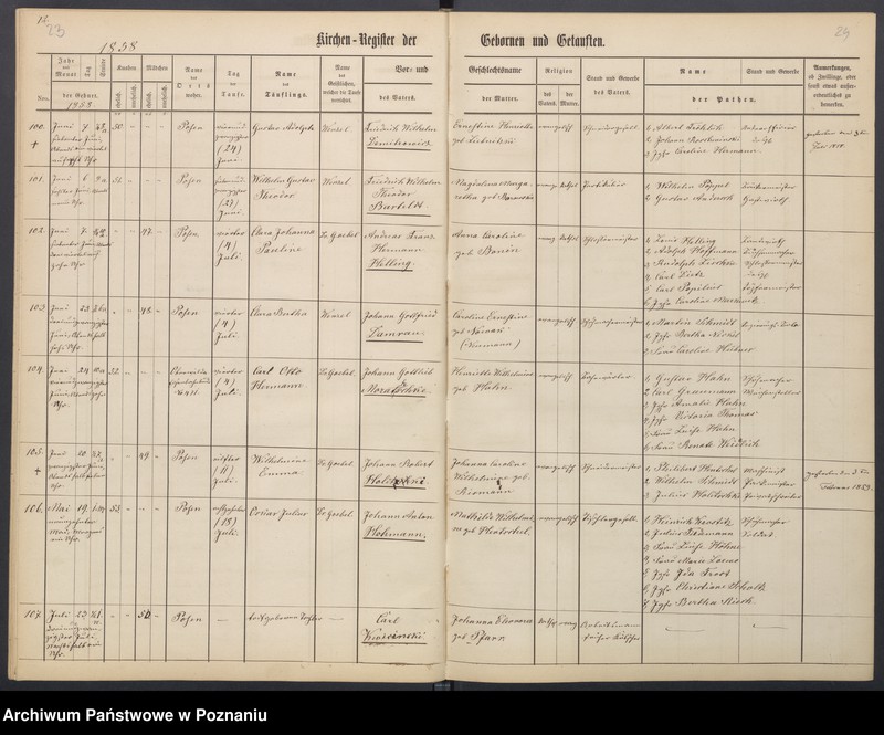 Obraz 15 z jednostki "[Akta urodzeń i chrztów, ślubów, zgonów]"