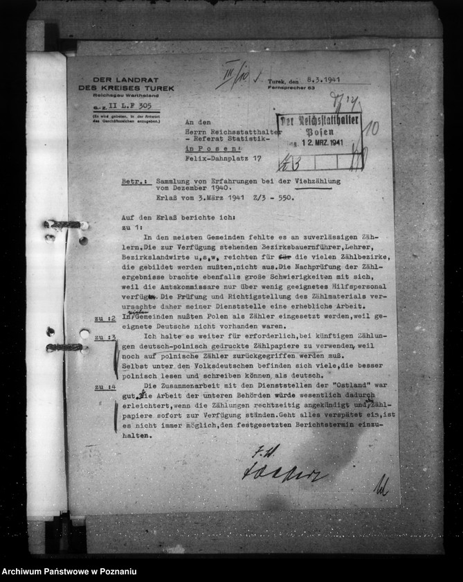 Obraz 14 z jednostki "Erfahrungen bei der Viehzählung"