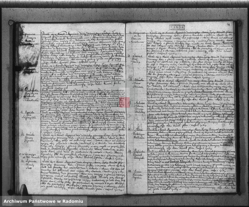 image.from.unit.number "Dupplikat Aktów Urzędnika Stanu Cywilnego Urodzenia, Małżeństw i Zeyścia parafii Kowali Stępociny w Roku 1851"