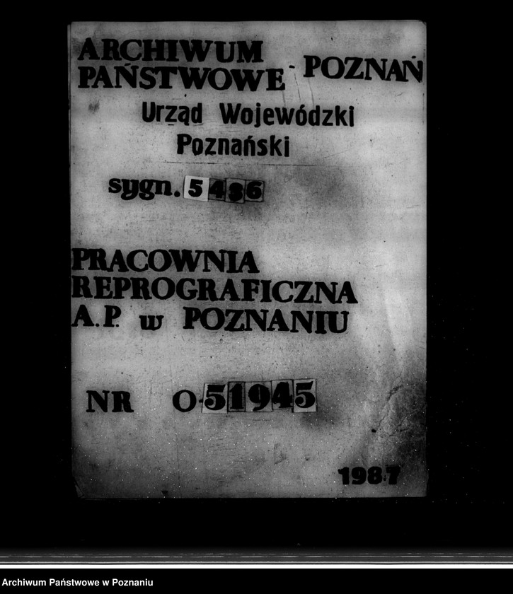 Obraz 1 z jednostki "Kwestionariusz Gazowni Miejskiej w Środzie"