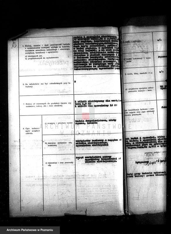 Obraz 17 z jednostki "/Projekt urządzenia zakładów mechanicznych Kabel Polski Spółka Akcyjna w Bydgoszczy/"