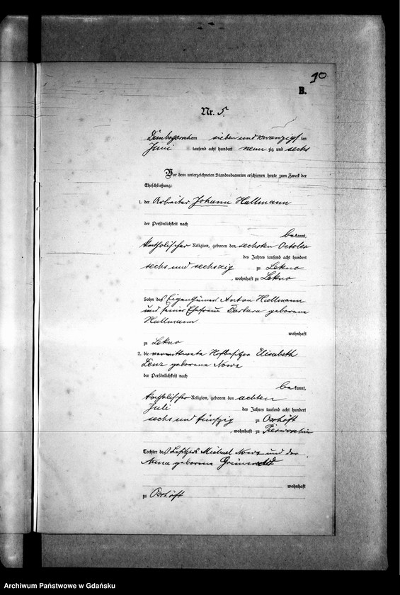 image.from.unit.number "Księga małżeństw"