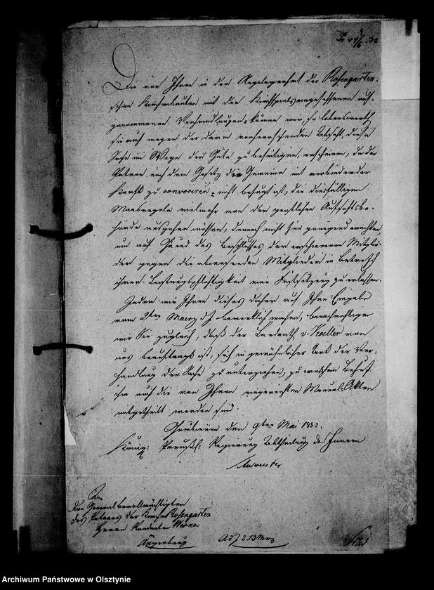 image.from.unit.number "/Schriftstücke in der Angelegenheit der Rosengartenschen Kirchenbauten u. Promemorias u. Lehndorffs Vermögensverhältnisse/"