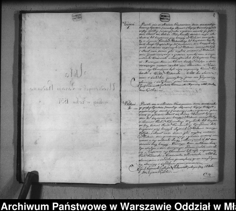 image.from.unit.number "Akta urodzeń, małżeństw i zgonów"