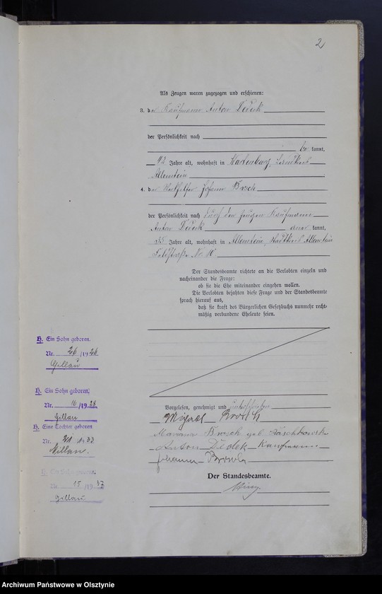 image.from.unit.number "Heirats-Haupt-Register Nr 1 - 39"