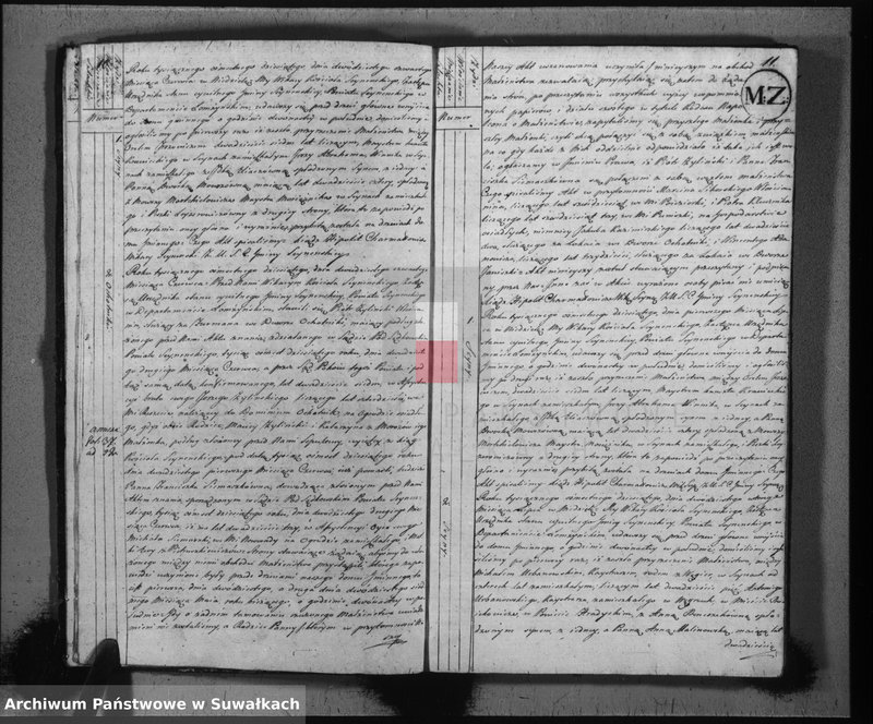 image.from.unit.number "Akta stanu cywilnego zaślubionych w gminie seyneńskiey od 1-go maja 1810 roku"