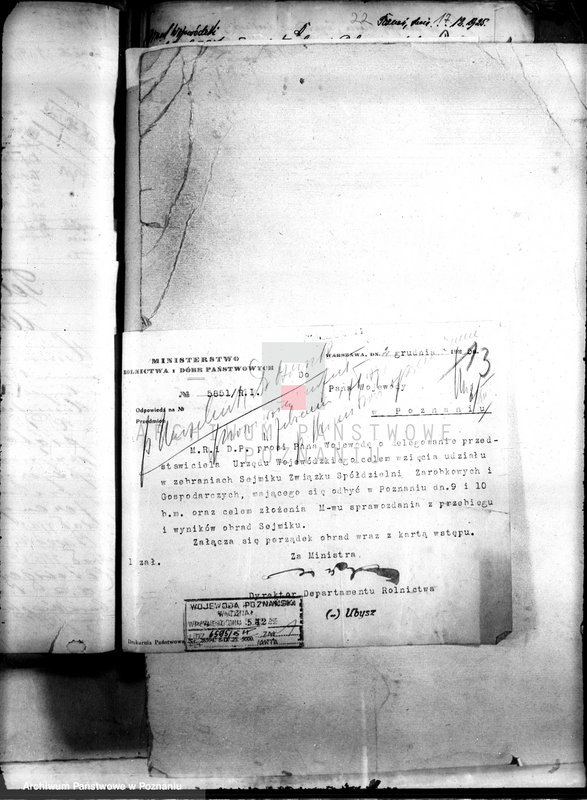 Obraz 18 z jednostki "Sprawy różne"