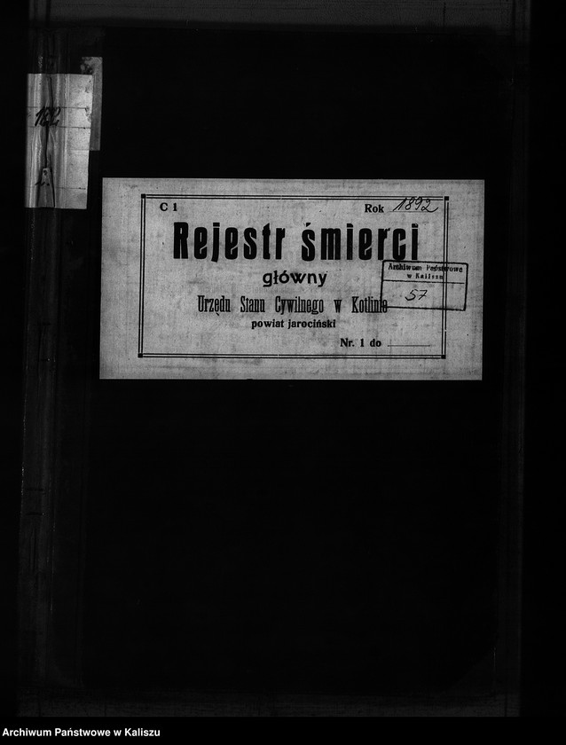 Obraz 2 z jednostki "[Księga zgonów]"