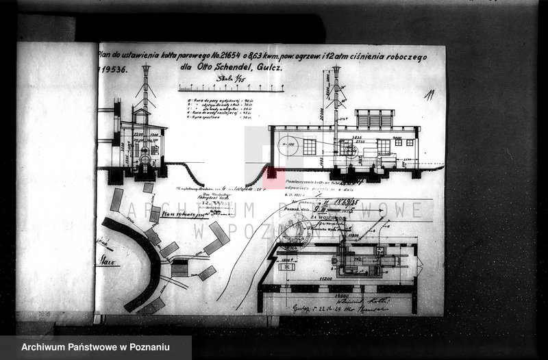 Obraz 15 z jednostki "Otto Schendler w Gulczy pow. czarnkowski kocioł parowy"