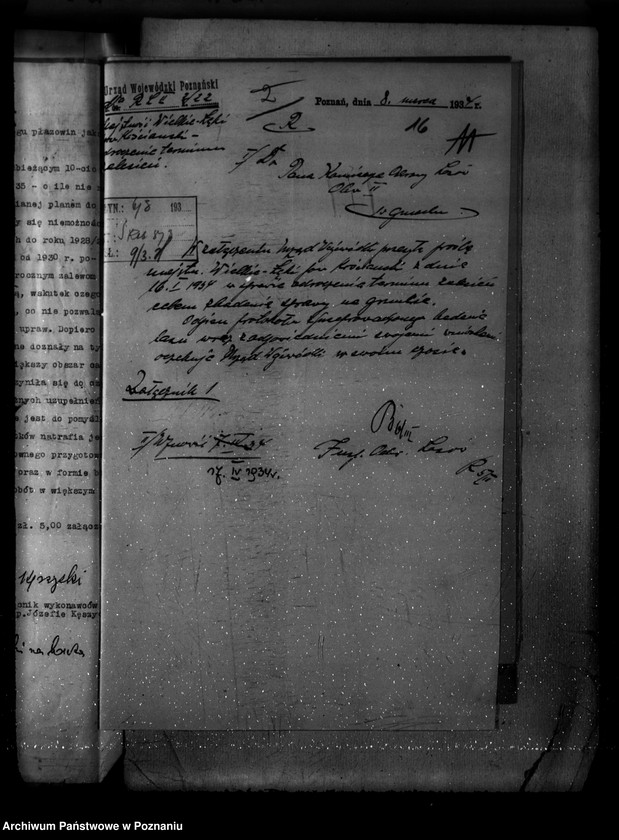 Obraz 20 z jednostki "Majętność /leśna/ Wielkie Łęki powiat kościański"