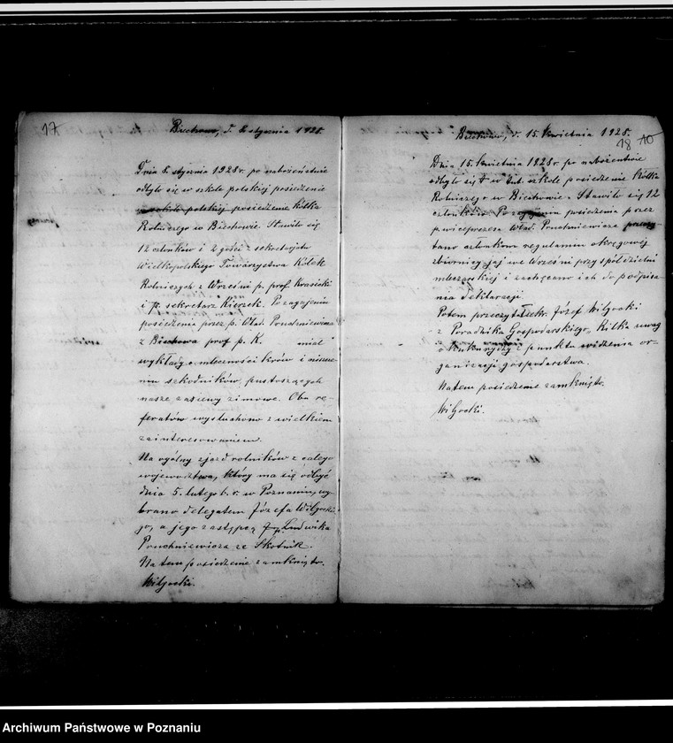 Obraz 15 z jednostki "Protokólarz zebrań"