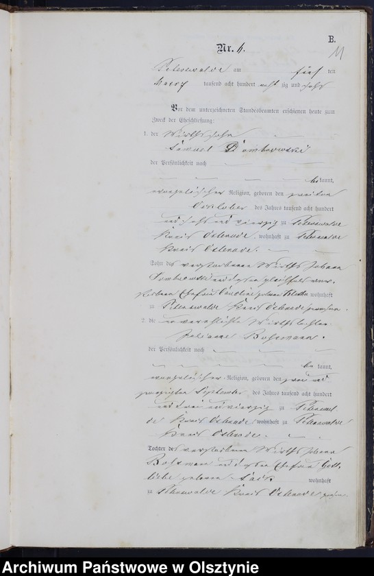 image.from.unit.number "Heiraths-Haupt-Register Nr 1 - 42"