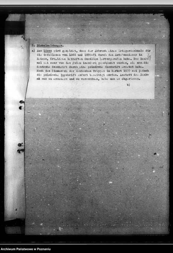 Obraz 8 z jednostki "Ablieferung der Denkmäler zur Verstärkung der Metallreserve. Altpapiergewinnung."