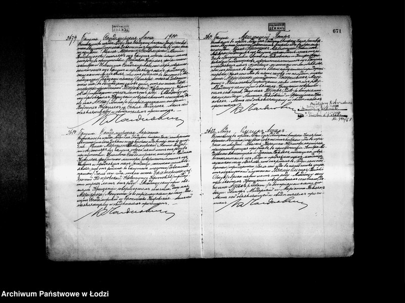 Obraz 19 z jednostki "Akta urodzeń"