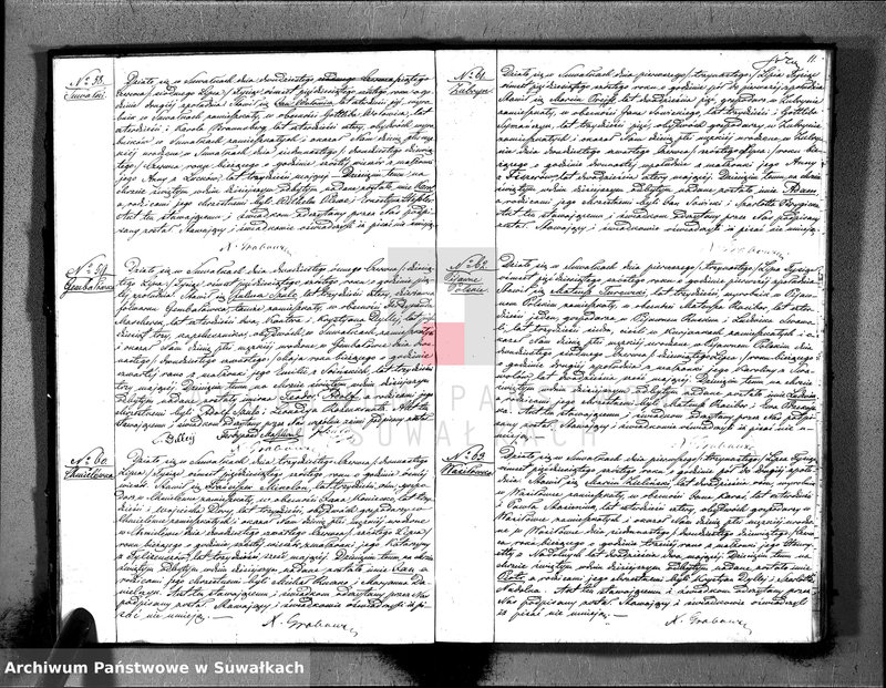 image.from.unit.number "Duplikat Akt Urodzonych, Zaślubionych i Zeszłych Parafij Ewangelicko-Augsburgskiej Suwałki za rok 1856"