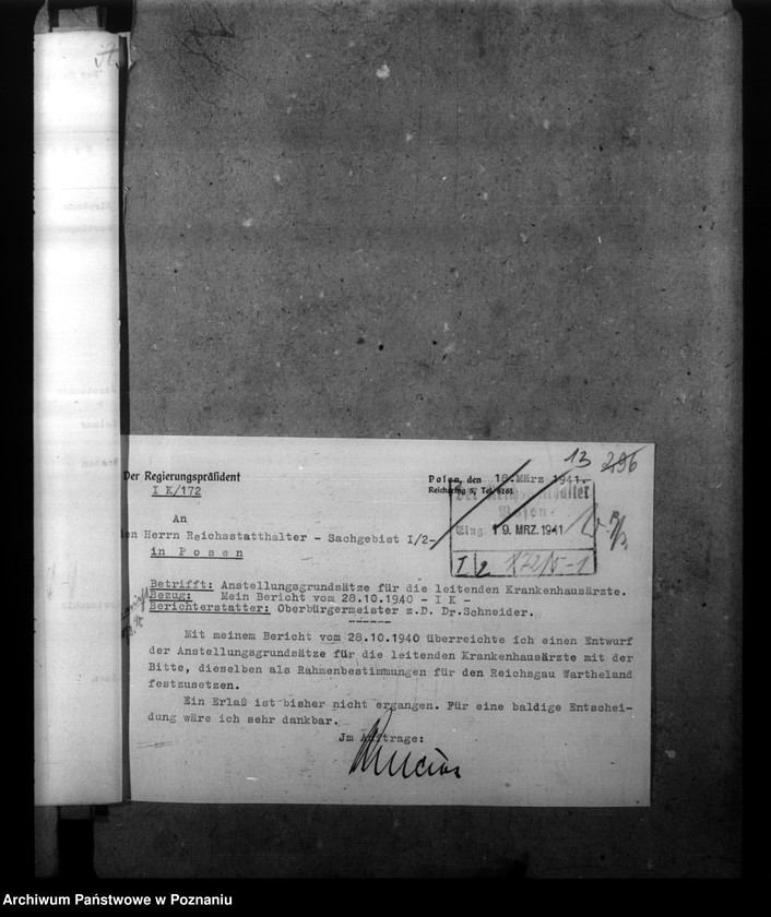 Obraz 18 z jednostki "Przyjmowanie lekarzy na stanowisko kierownicze oraz lekarzy Francuzów"