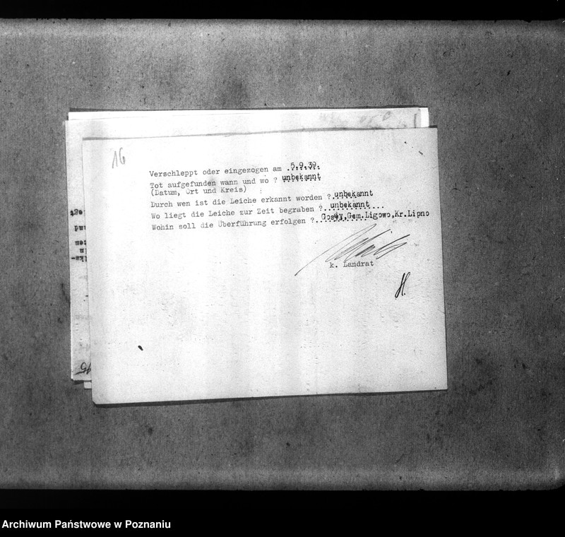 Obraz 20 z jednostki "Amtliche Meldungen Kreis Lipno"