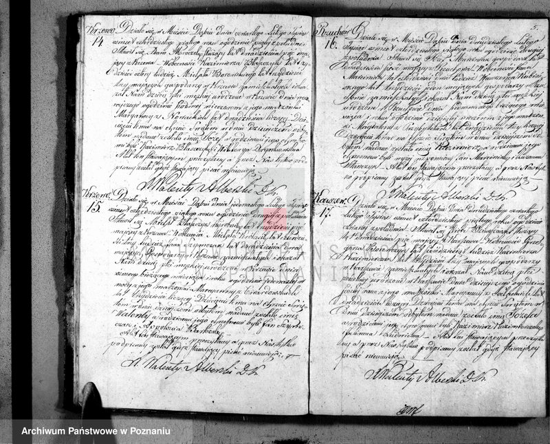 Obraz 6 z jednostki "Duplikat urodzonych, zaślubionych i zgonów"