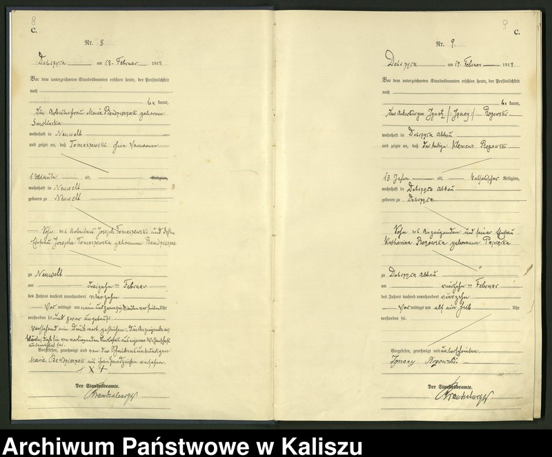 Obraz 8 z jednostki "[Księga zgonów]"