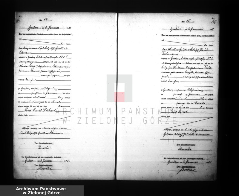 Obraz 13 z jednostki "[Księga urodzeń, metryki numer 1-435]"