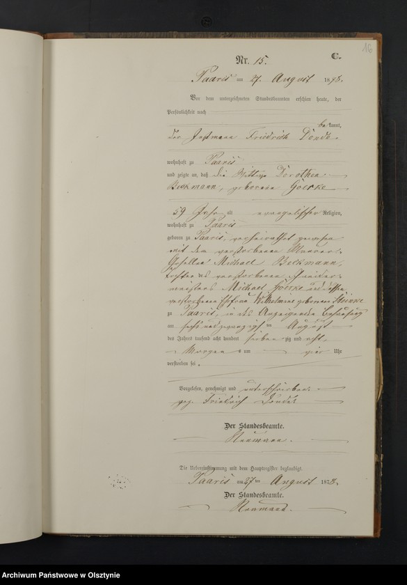 image.from.unit.number "Sterbe-Neben-Register Nr 1 - 41"