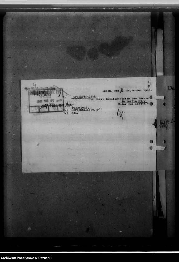 Obraz 8 z jednostki "Rast, Erich; Heidicke, Fritz - urzędnicy"