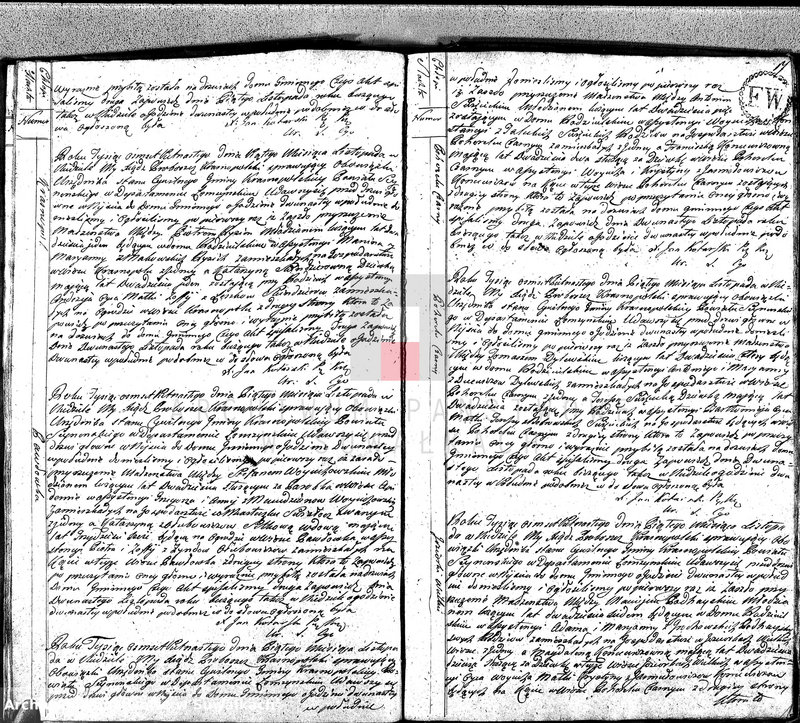 image.from.unit.number "Akta Gminy Krasnopolskiey Pttu Seyn. Depptu Łomżyńskiego 1815. Małżeństwa."