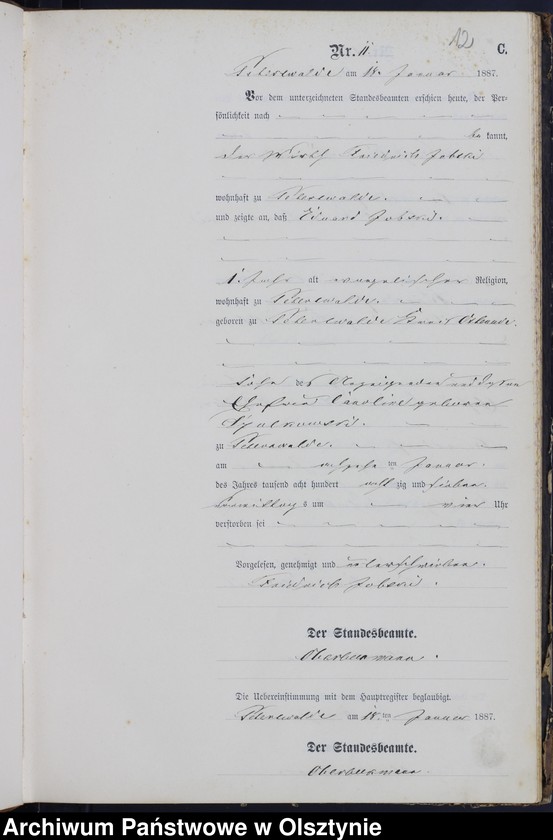 image.from.unit.number "Sterbe-Neben-Register Nr 1 - 124"