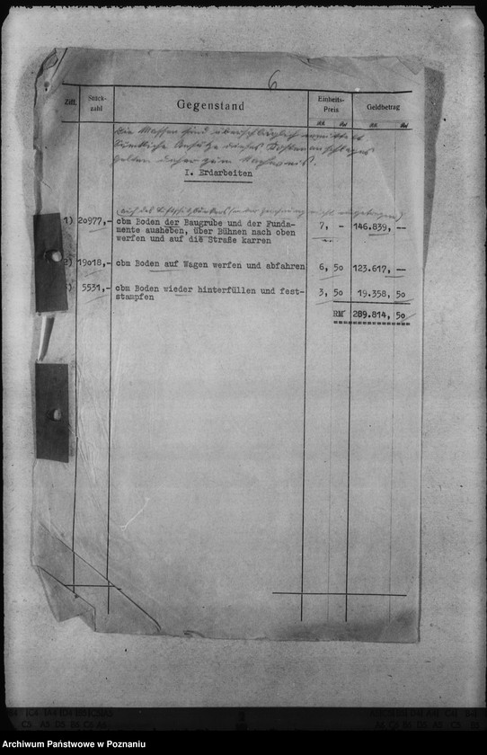 Obraz 10 z jednostki "Kosten der Bauarbeiten im Schloss - Posen"