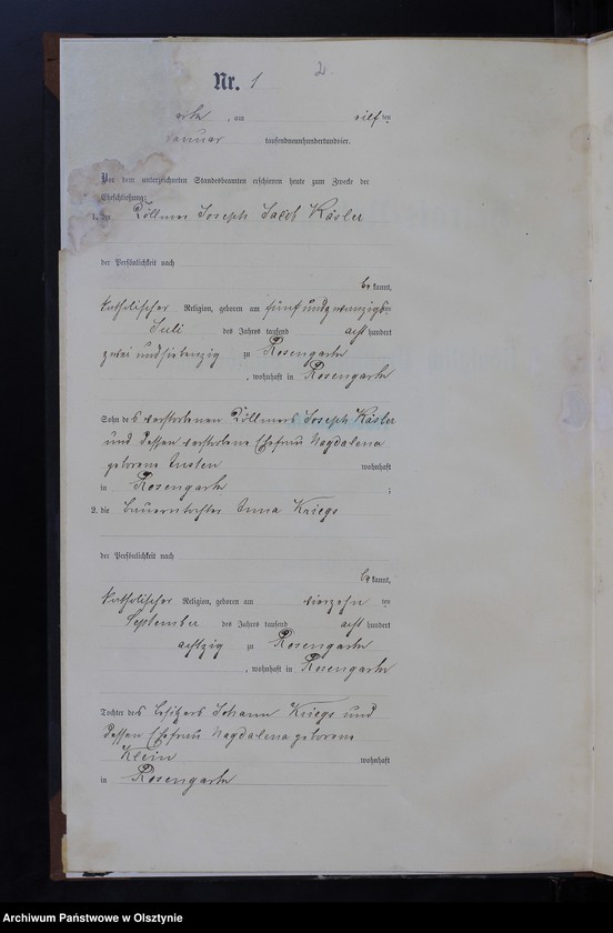 image.from.unit.number "Heirats-Neben-Register Nr 1 - 11"