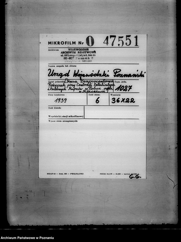 image.from.unit.number "/ Kasa Bezprocentowych Pożyczek przy Centrali Detalicznych i Drobnych Kupców w Polsce oddział w Kleczewie/"