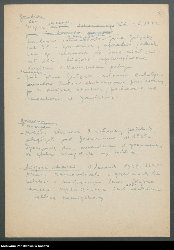 image.from.unit.number "Materiały dotyczące eksterminacji ludności oraz mogił zbiorowych na terenie województwa kaliskiego w latach 1939-1945"