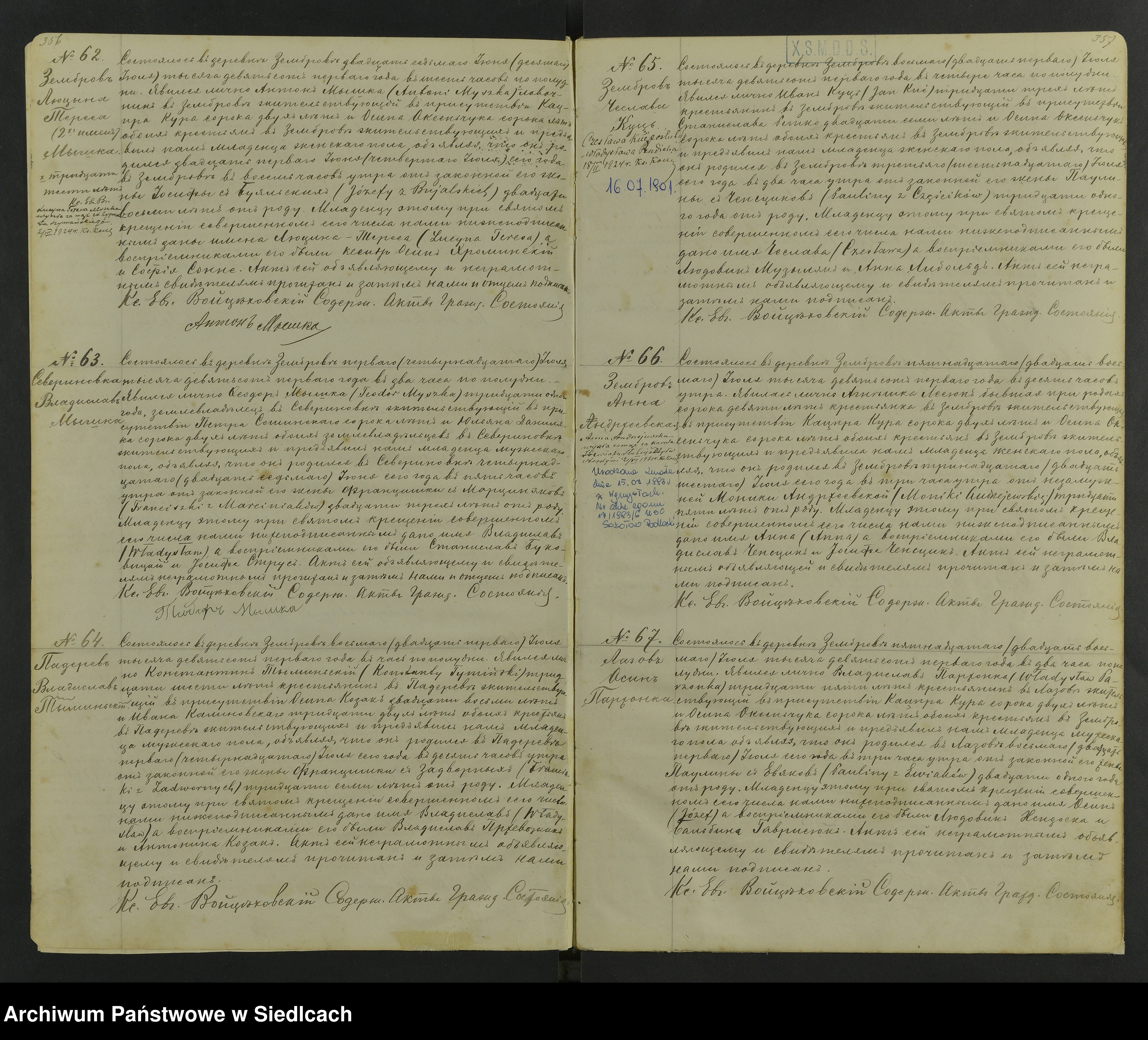 Skan z jednostki: [Akta urodzeń]