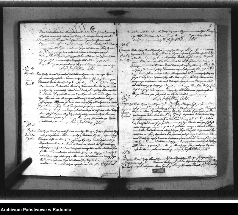 Obraz z jednostki "Akta Cywilne z Roku 1813 Parafii Wysoka"