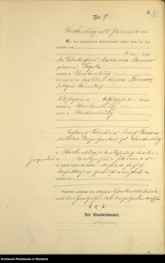 image.from.unit.number "Sterbe-Haupt-Register Nr 1 - 185"