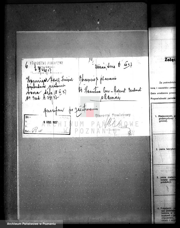 Obraz 10 z jednostki "/Przebudowa młyna A. Hennigera w Śmiglu, pow. kościański/"