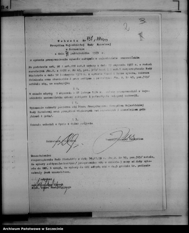 image.from.unit.number "Protokół posiedzenia Prezydium Wojewódzkiej Rady Narodowej  nr 137, miesiąc październik"