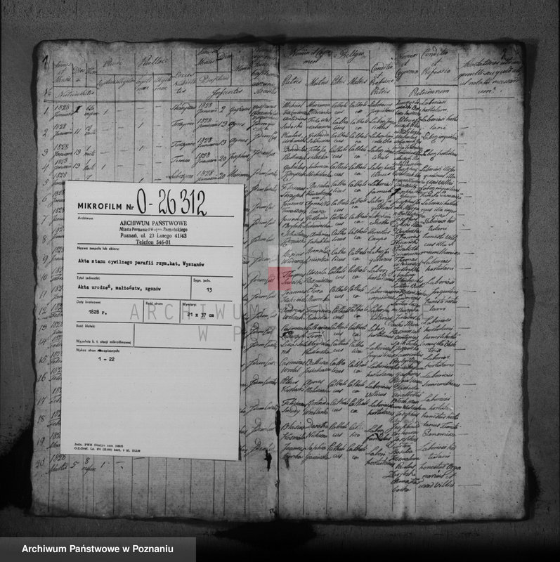 image.from.unit.number "Księga ślubów, chrztów i pogrzebów"