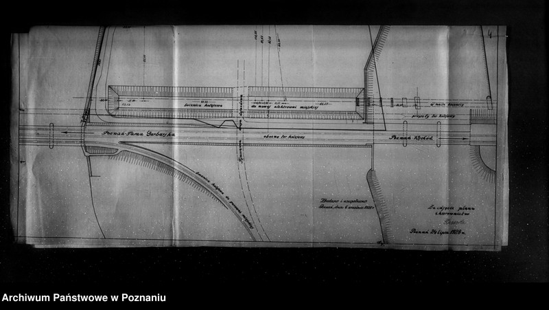 Obraz 9 z jednostki "Projekt budowy Elektrowni Miejskiej w Poznaniu plany sytuacyjne"